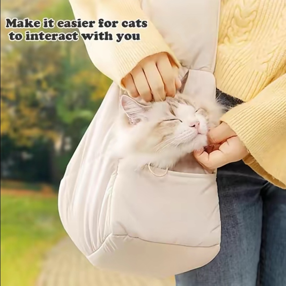 HipiPet Large Dog & Cat Sling – Comfortable, Lightweight, Spacious & Breathable